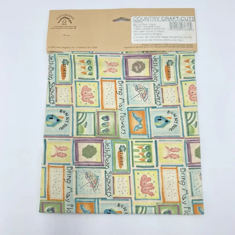 Daisy Kingdom Country Craft-Cuts Fabric, 45
